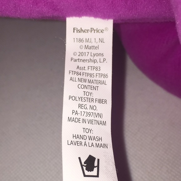 Barney Fisher-Price 13” Barney and Friends Plush Crossing Guard Stuffed … - Picture 8 of 12